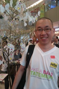 "You are not alone" - from Uncle Peng Tatt to the children