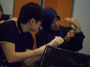 Helping each other in learning
