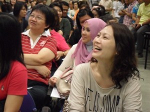 Laughter is best way to start our day