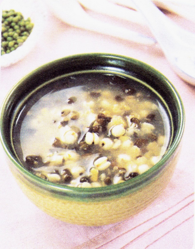 Mung (Green) Bean and Barley Dessert